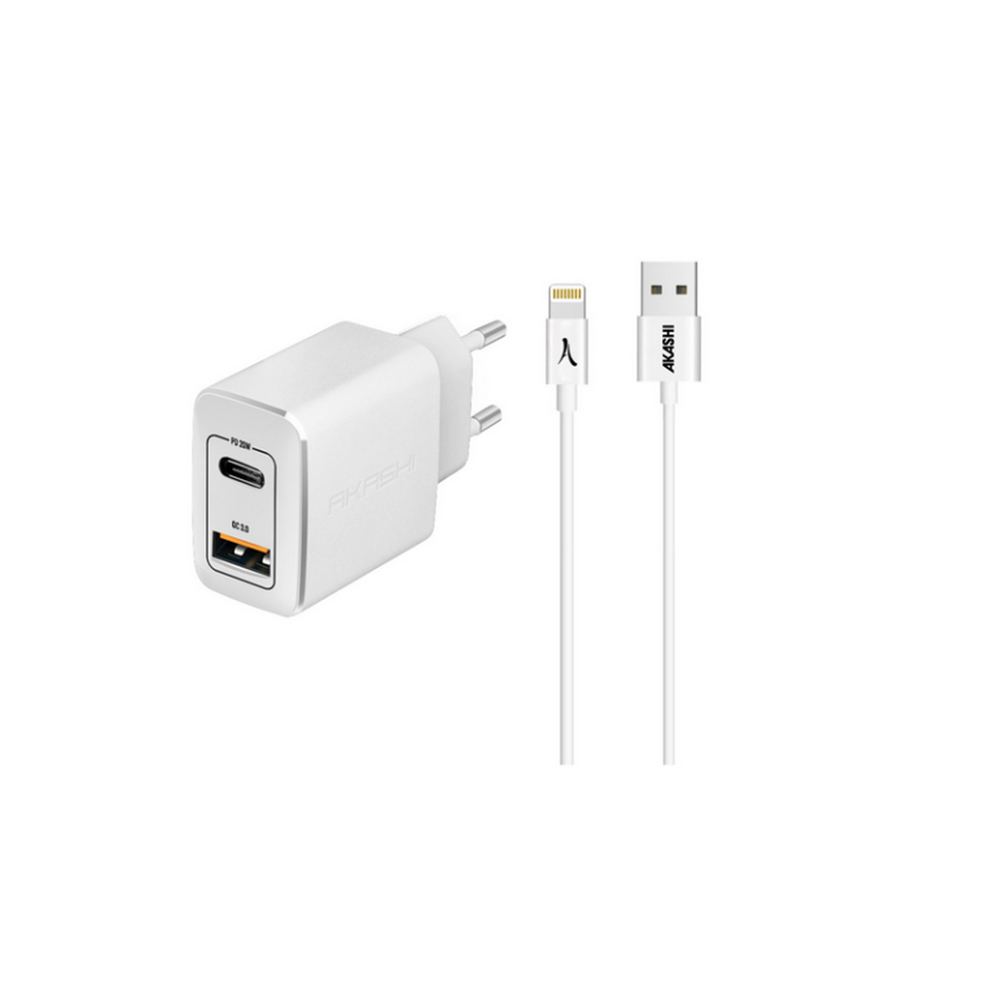 Akashi Chargeur secteur AKASHI ALTACQC20LITWH