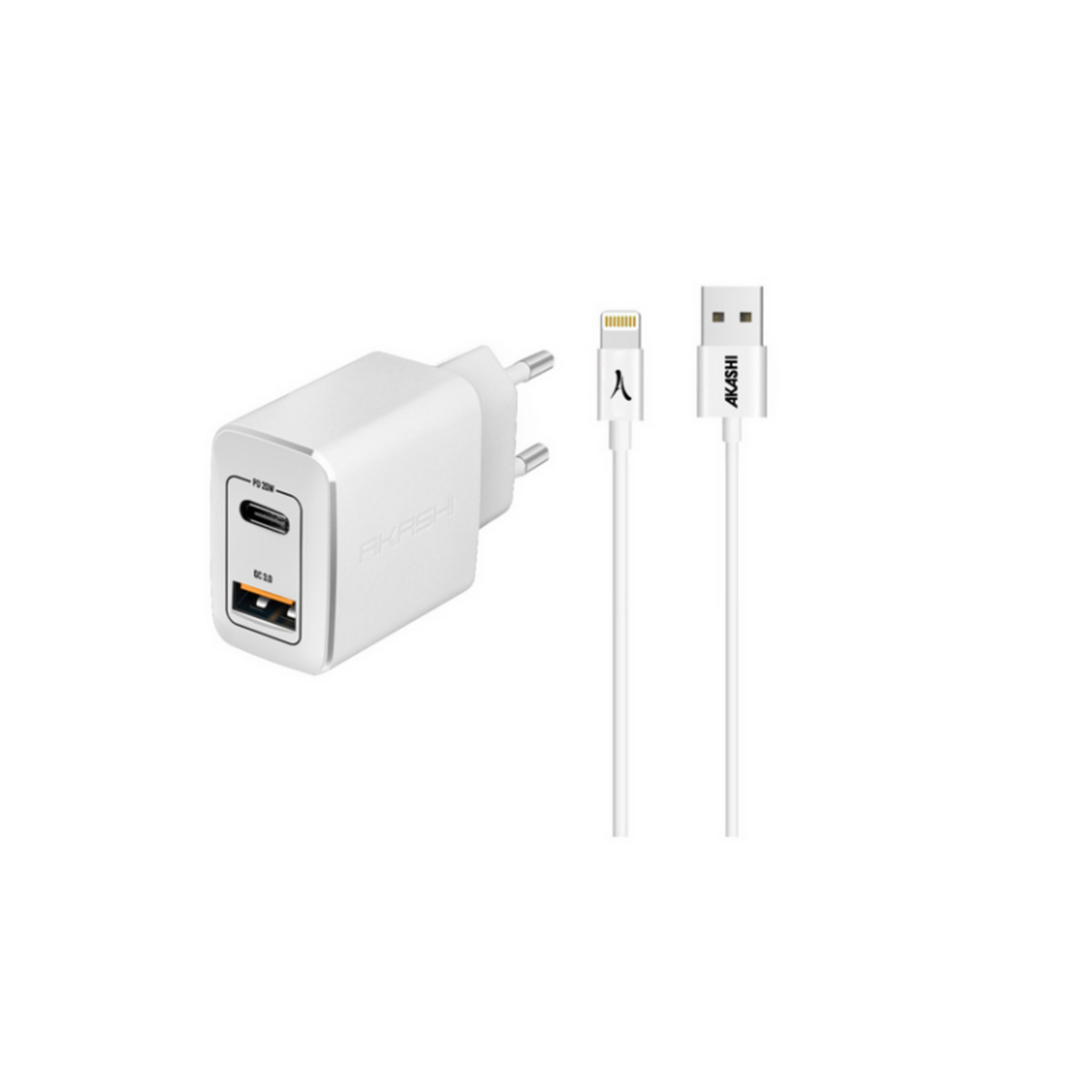 Akashi Chargeur secteur AKASHI ALTACQC20LITWH