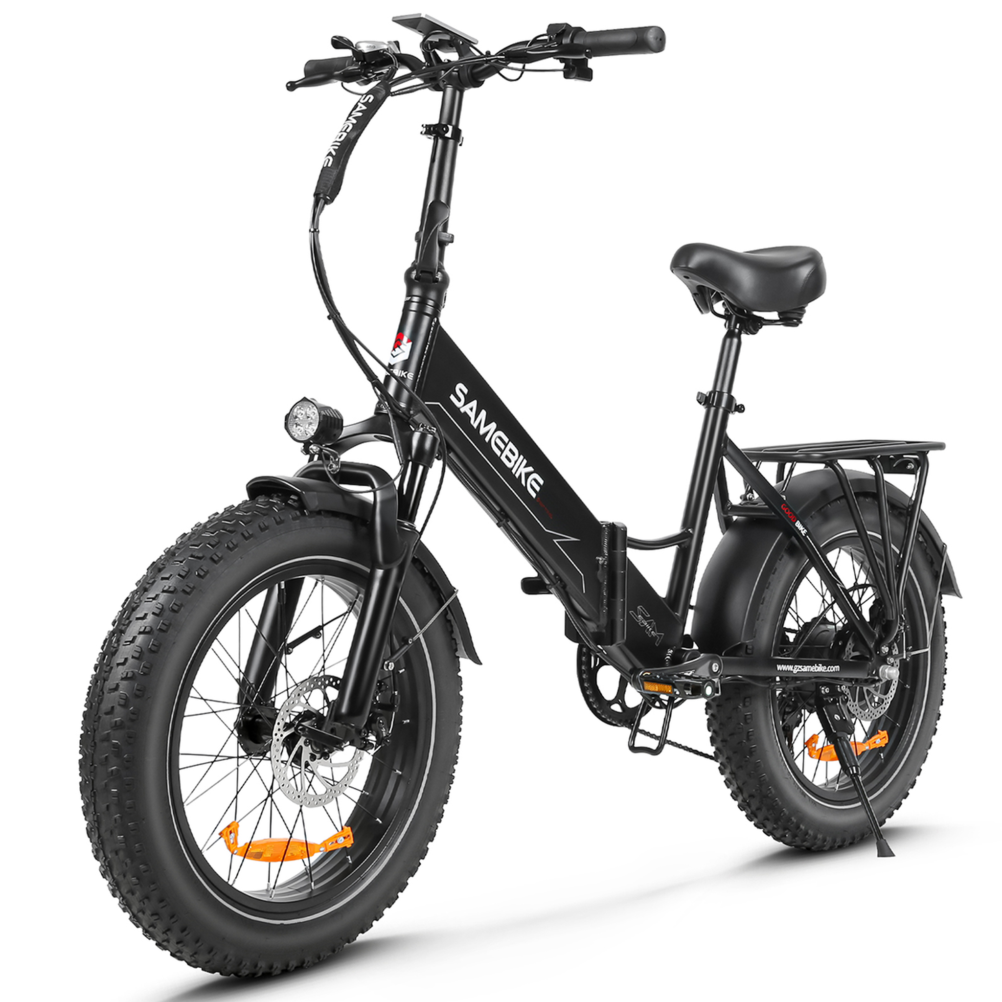 Voir la diapositive 1 : SAMEBIKE Vélo électrique pliant SAMEBIKE LOTDM200-II