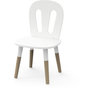 Voir la diapositive 4 : Set enfant 1 table 2 chaises blanc LINIA