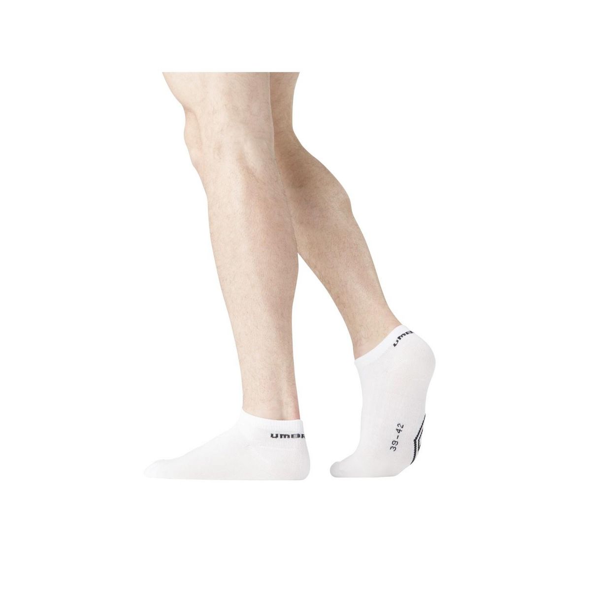 UMBRO Lot de 9 paires de chaussettes socquettes Umbro Blanc