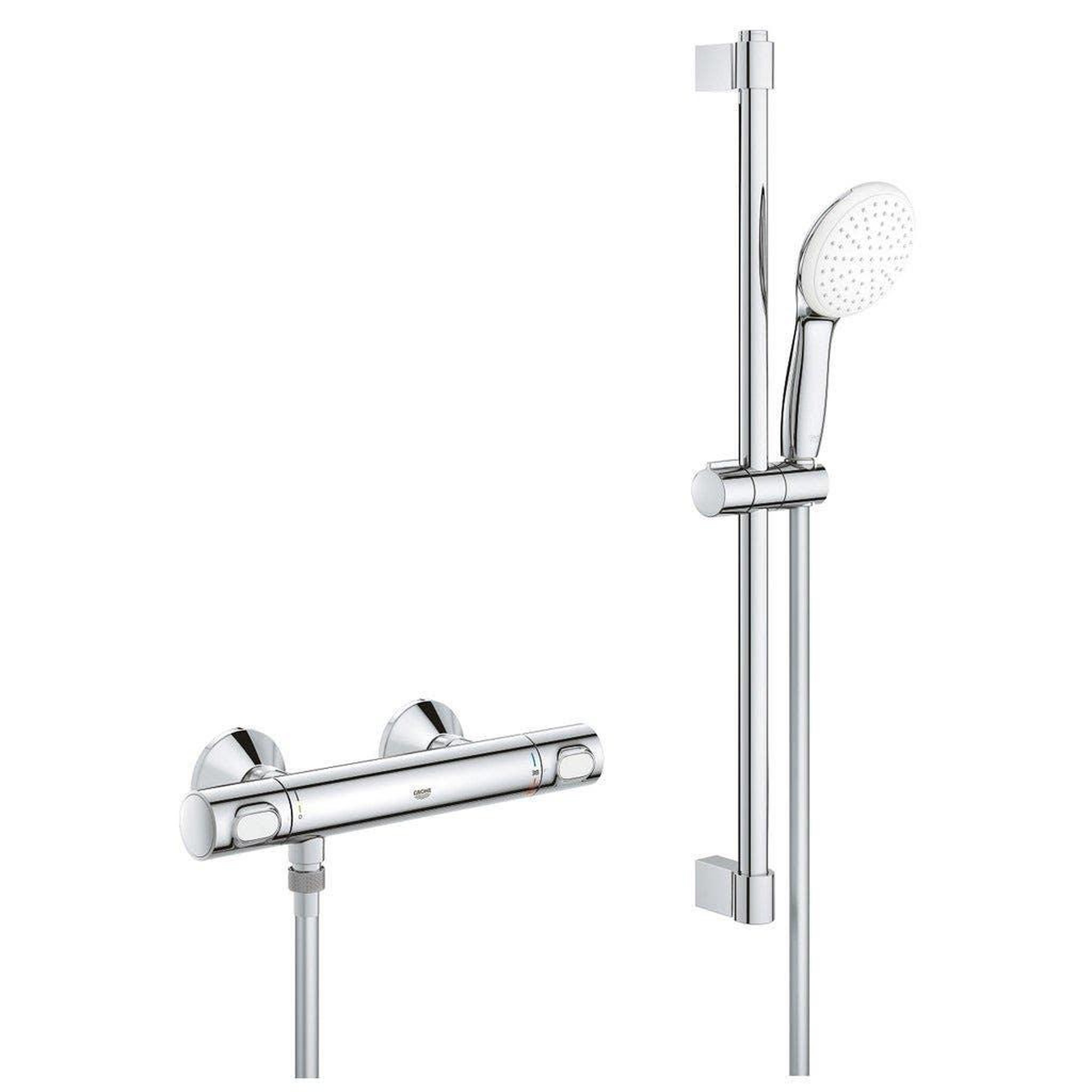Grohe Combiné de douche thermostatique grohtherm 500