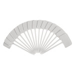 GARDENSTAR Lot de 16 étiquette en plastique blanches
