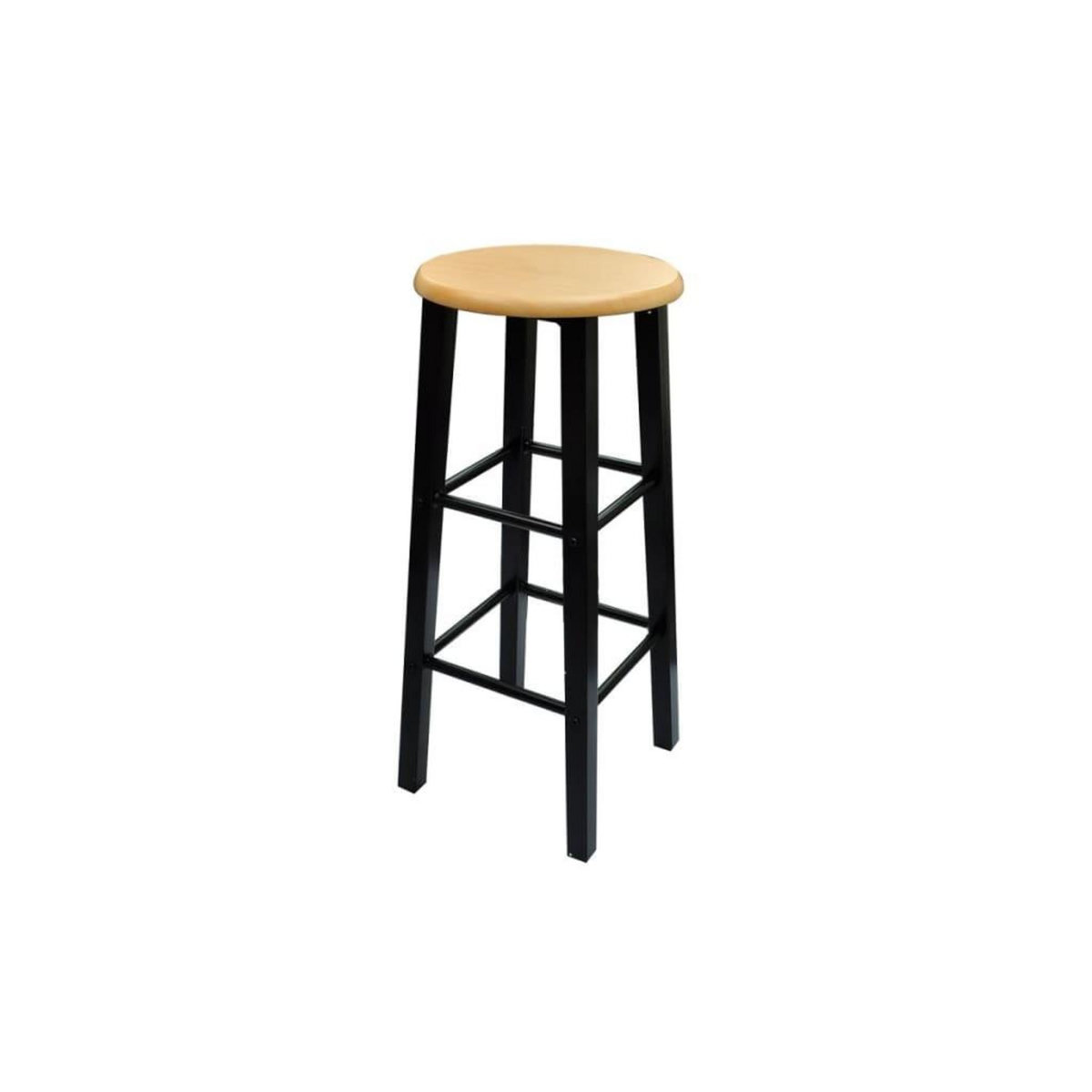 VIDAXL Ensemble de table a dîner Bois brun roux avec noir Acier