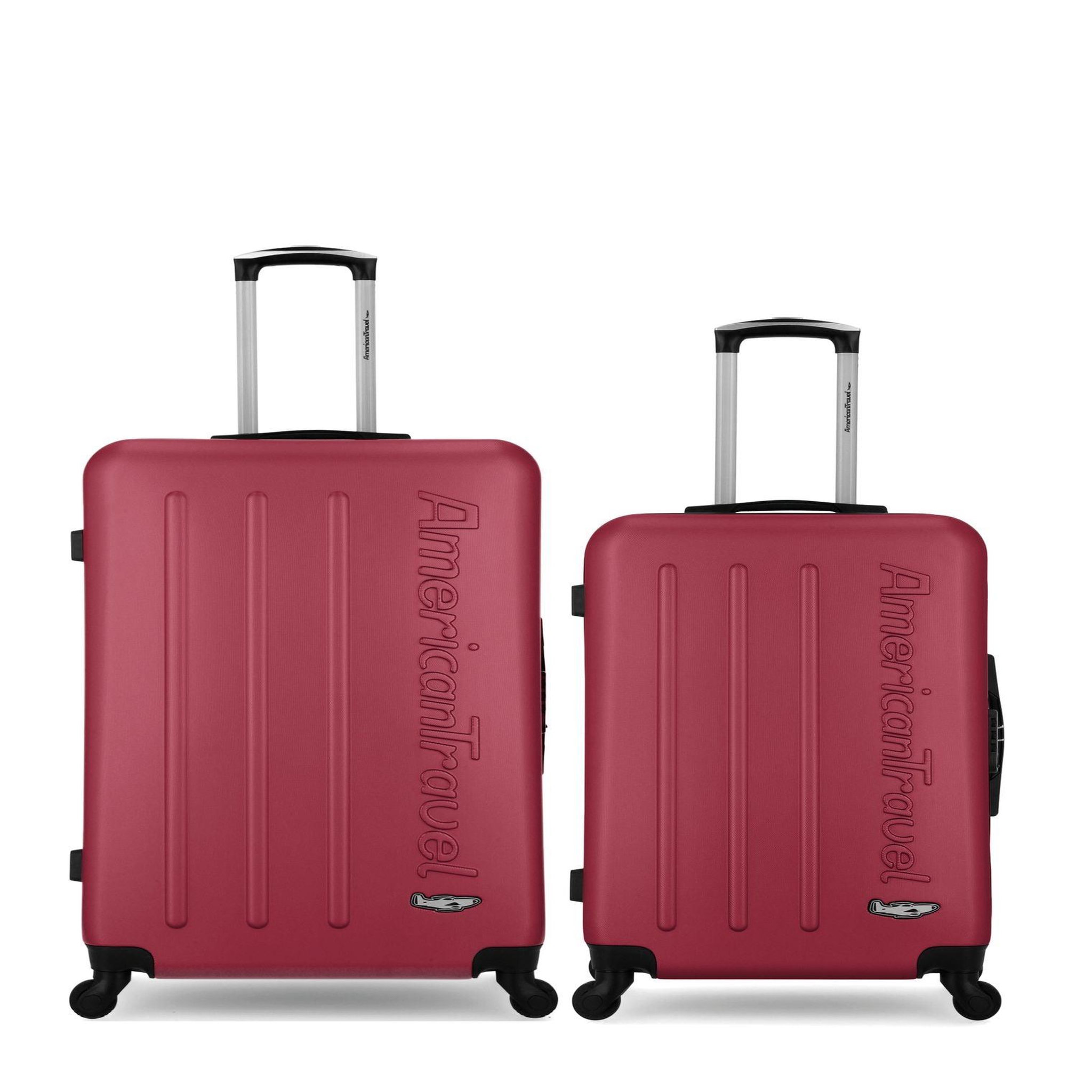 AMERICAN TRAVEL AMERICAN TRAVEL - Lot de 2 - Valises grand format et weekend BRONX