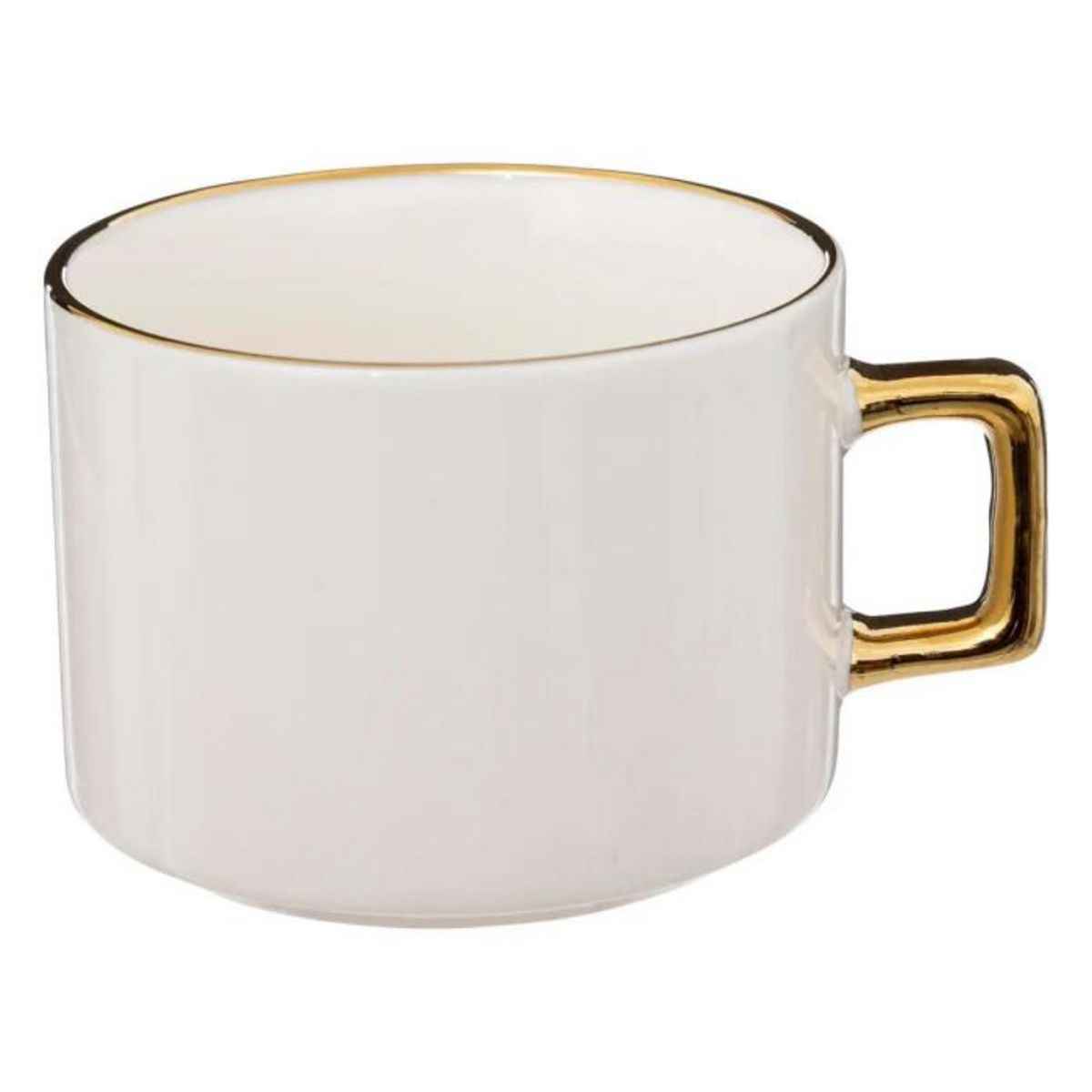 Paris Prix Lot de 4 Mugs sur Rack  Etoiles  17cl Blanc & Bleu