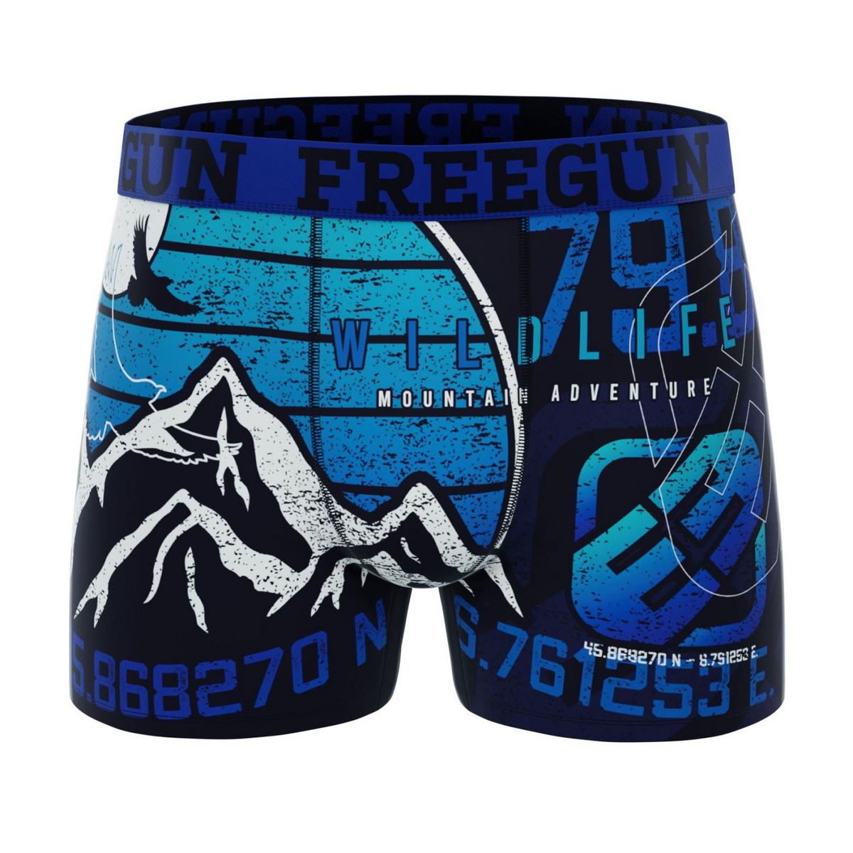 FREEGUN Lot de 3 boxers enfant Outdoor