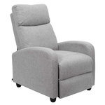 The Home Deco Factory Fauteuil relax multiposition Odda - Gris