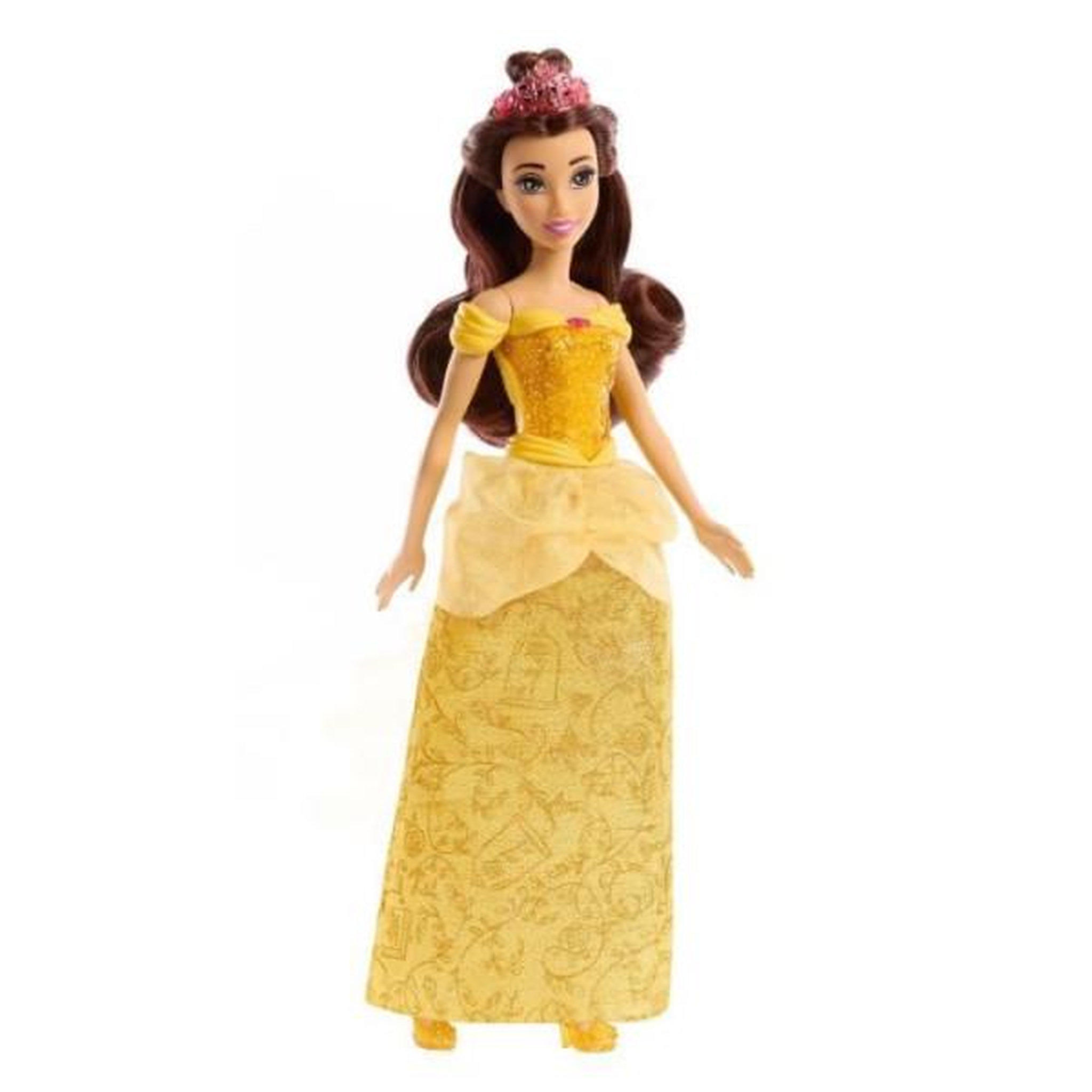 Voir la diapositive 4 : DISNEY PRINCESS Belle Poupée 29 cm, Mattel Poupée Disney Princesses habillage et accessoires HLW11