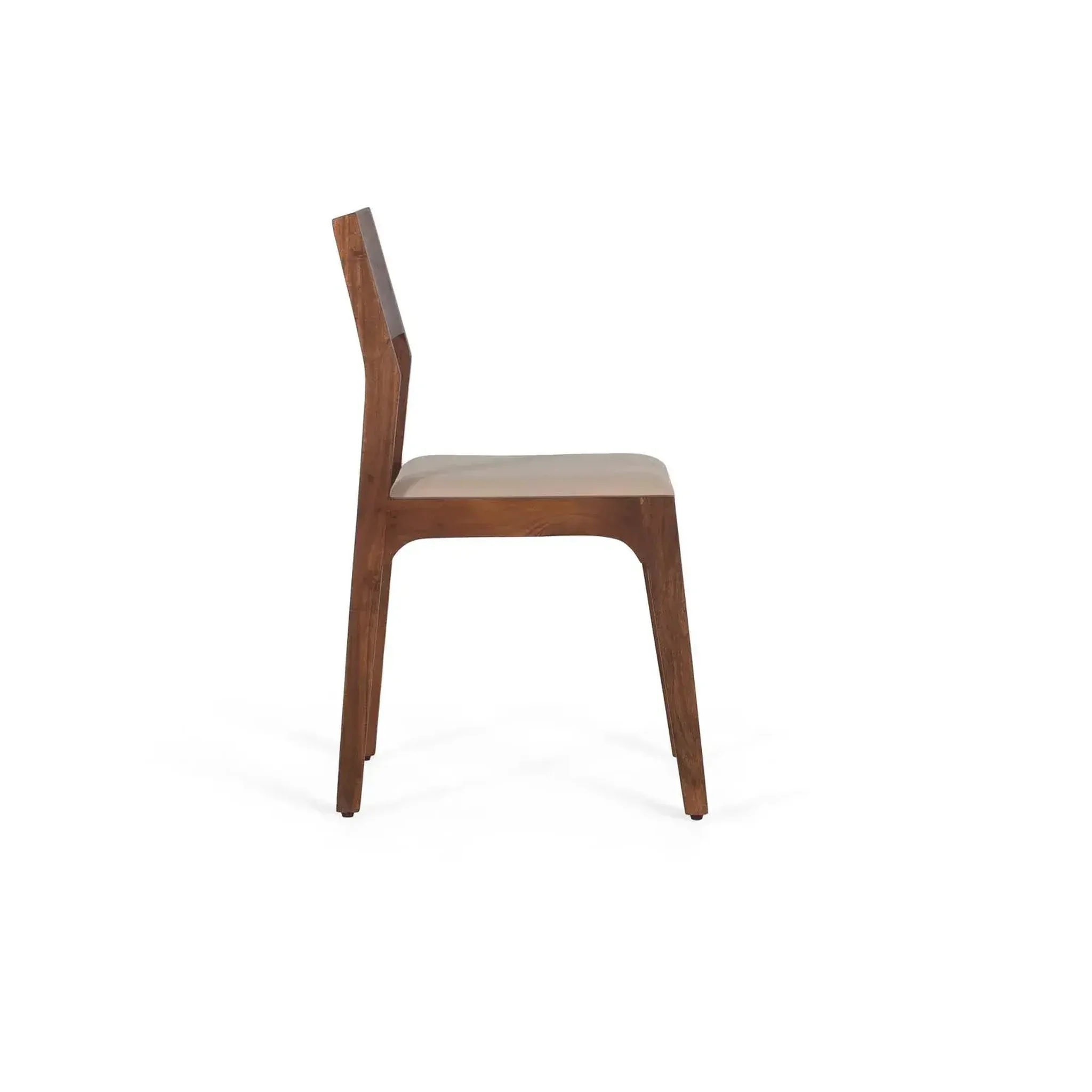 Voir la diapositive 3 : GINER Y COLOMER SL Lot de 2 chaises de bois d'acacia 44 cm style rustique moderne