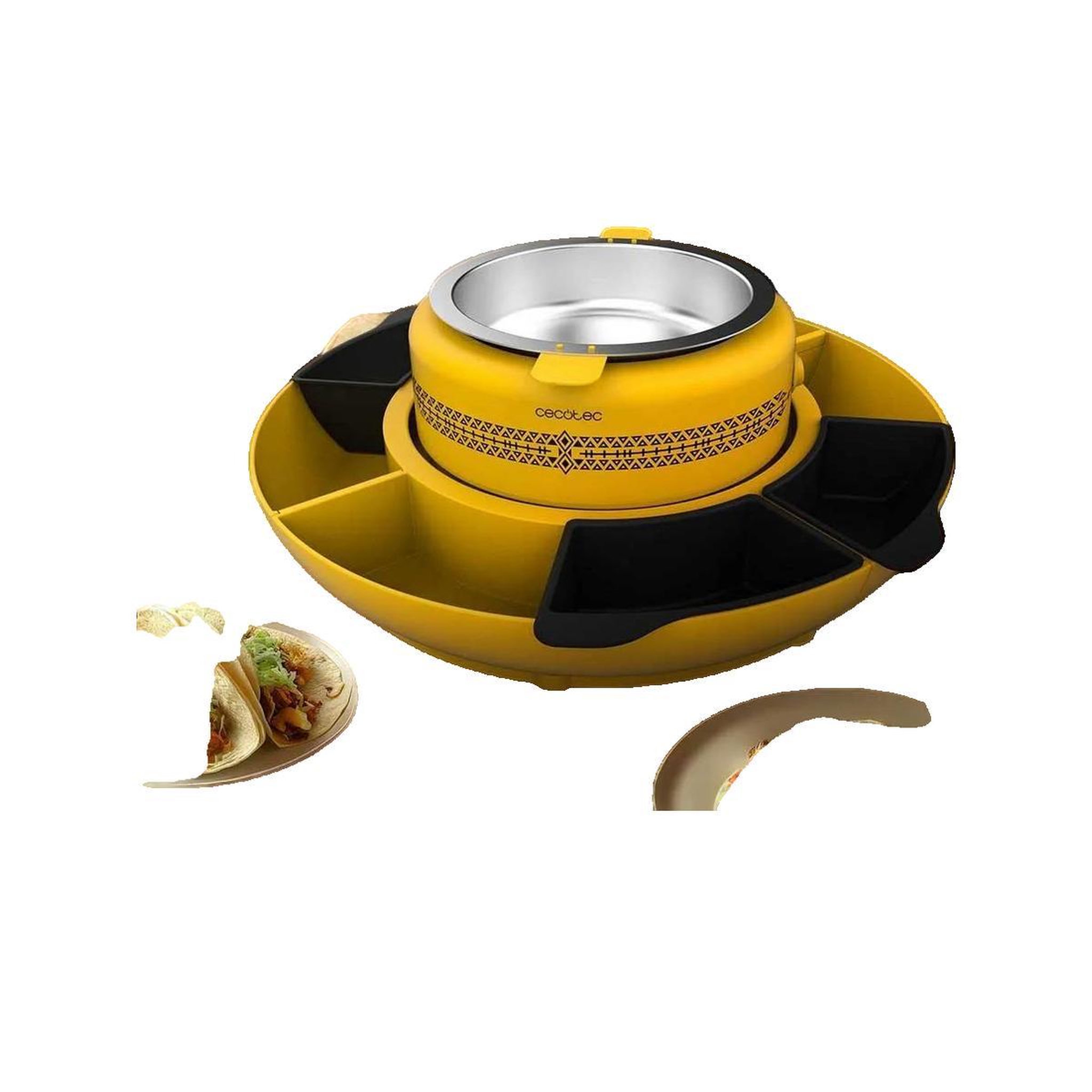 Voir la diapositive 3 : CECOTEC Machine à tacos Cecotec Fun Taco Andale design coloré