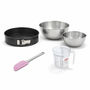 Voir la diapositive 1 : ZENKER Set de 5 ustensiles de pâtisserie moule à manqué bol à mixer spatule et verre doseur Black metallic Black mettallic Zenker  Black mettallic