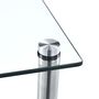 Voir la diapositive 4 : VIDAXL Etagere 5 niveaux Transparent 40x40x130 cm Verre trempe