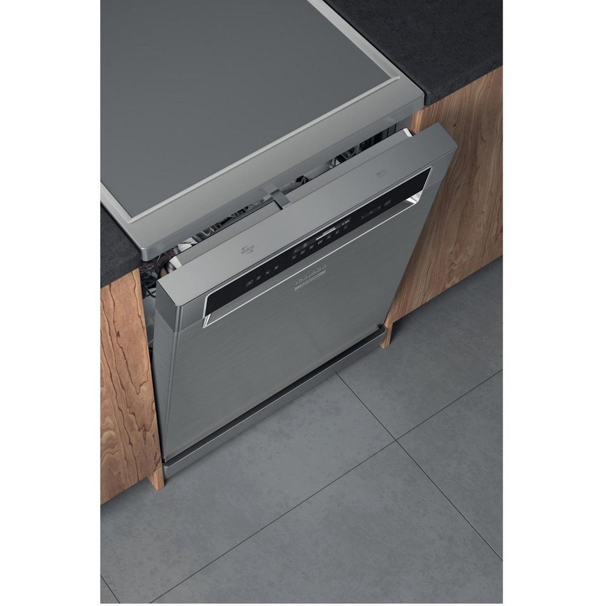 HOTPOINT Lave-vaisselle 60cm 14 couverts 41db gris - HFC3T141WCSB