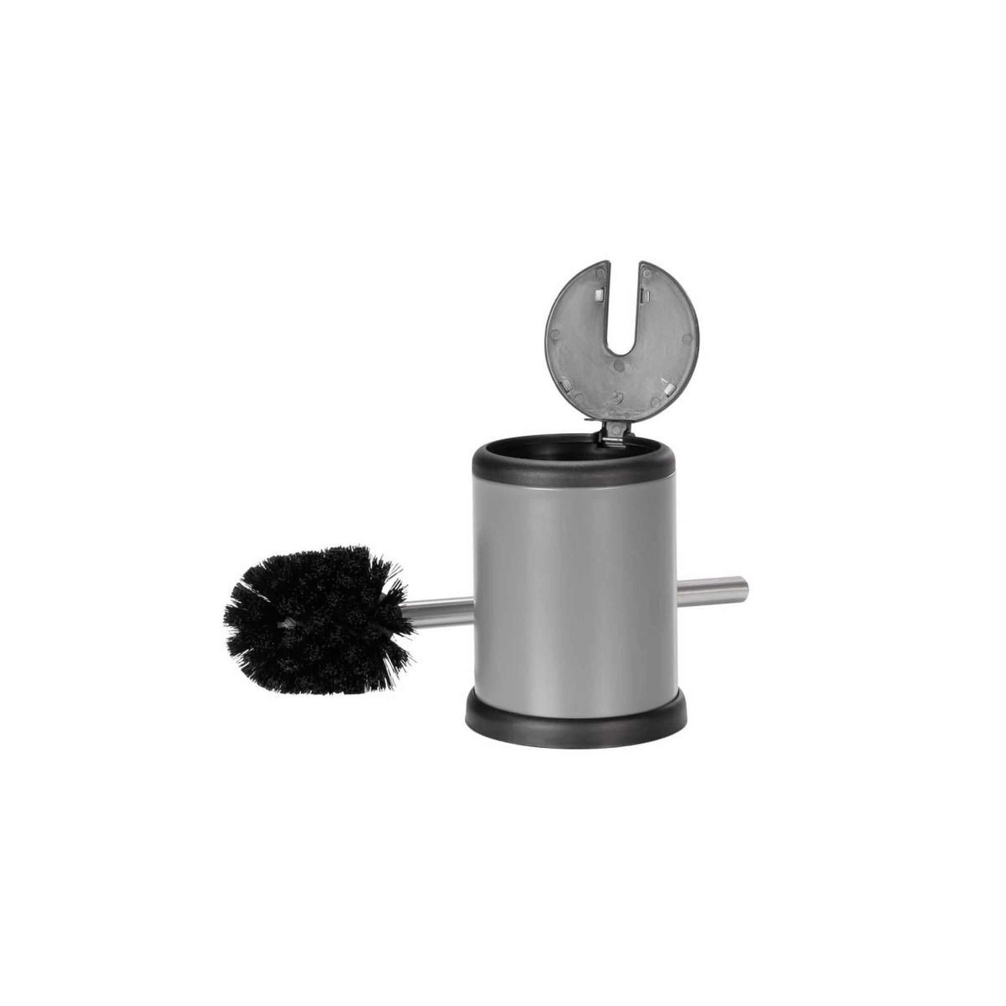 Voir la diapositive 2 : Douceur d'Intérieur Brosse wc en métal  matteis  38cm anthracite