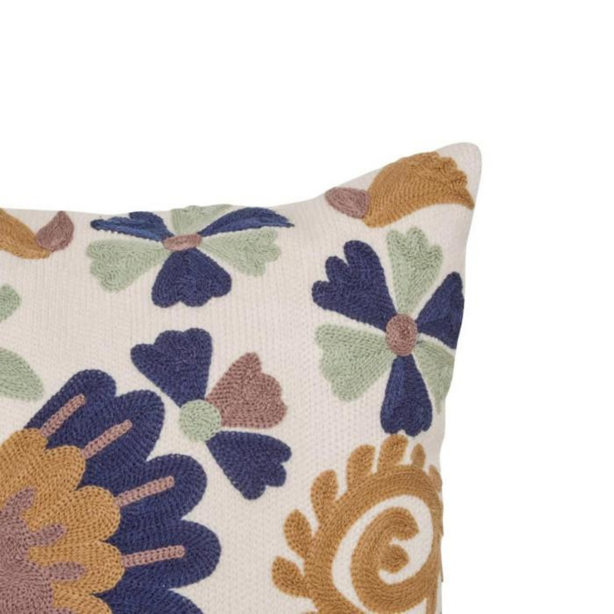 ATMOSPHERA Coussin Déco Brodé  Hary  35x75cm Multicolore