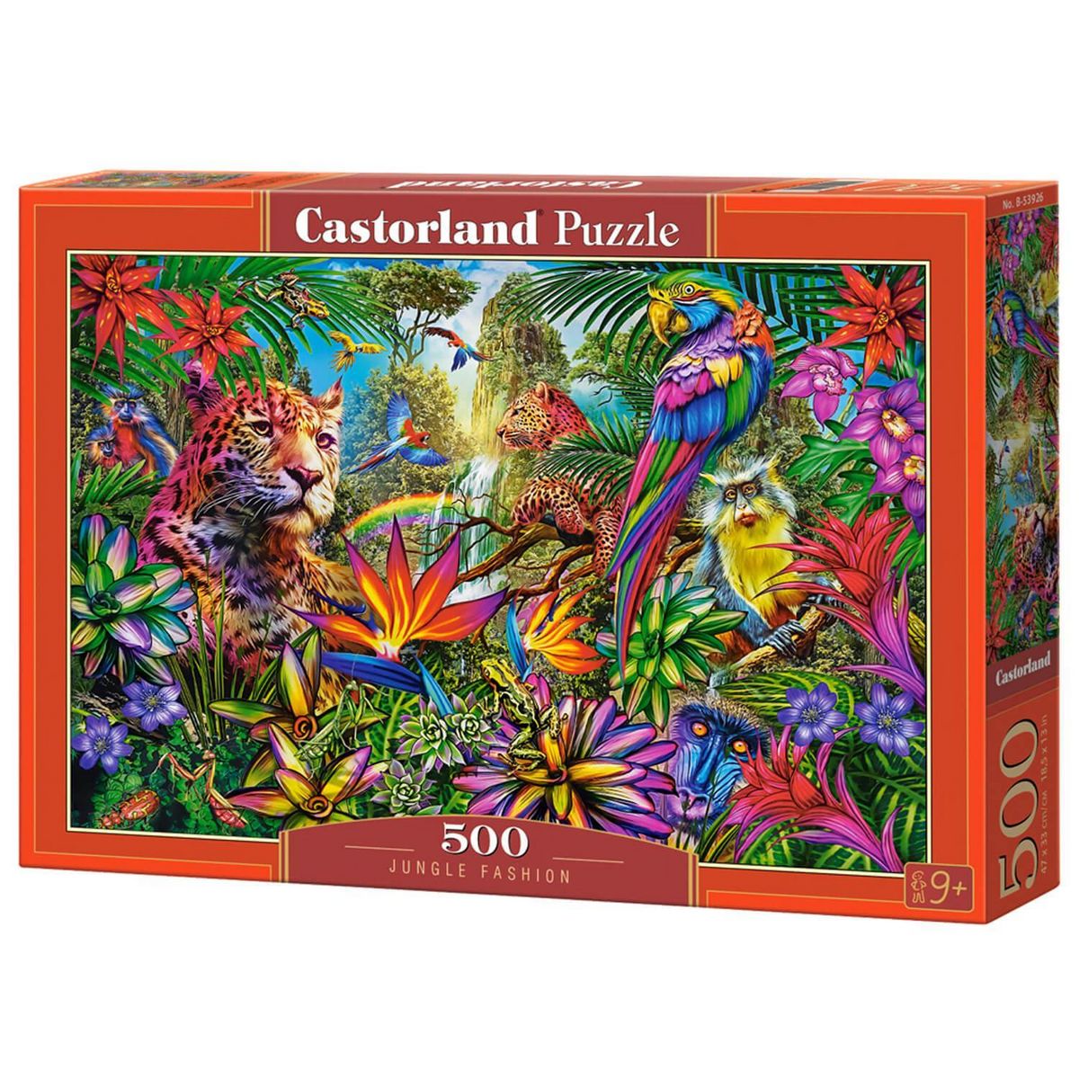 Castorland Puzzle 500 pièces : Mode Jungle