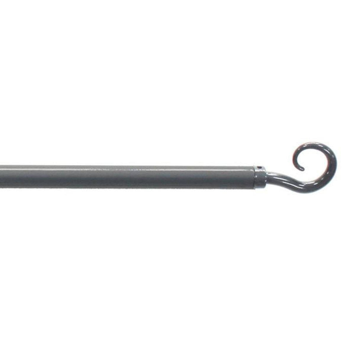 Paris Prix Tringle Déco Extensible  Spiralia  40-60cm Gris