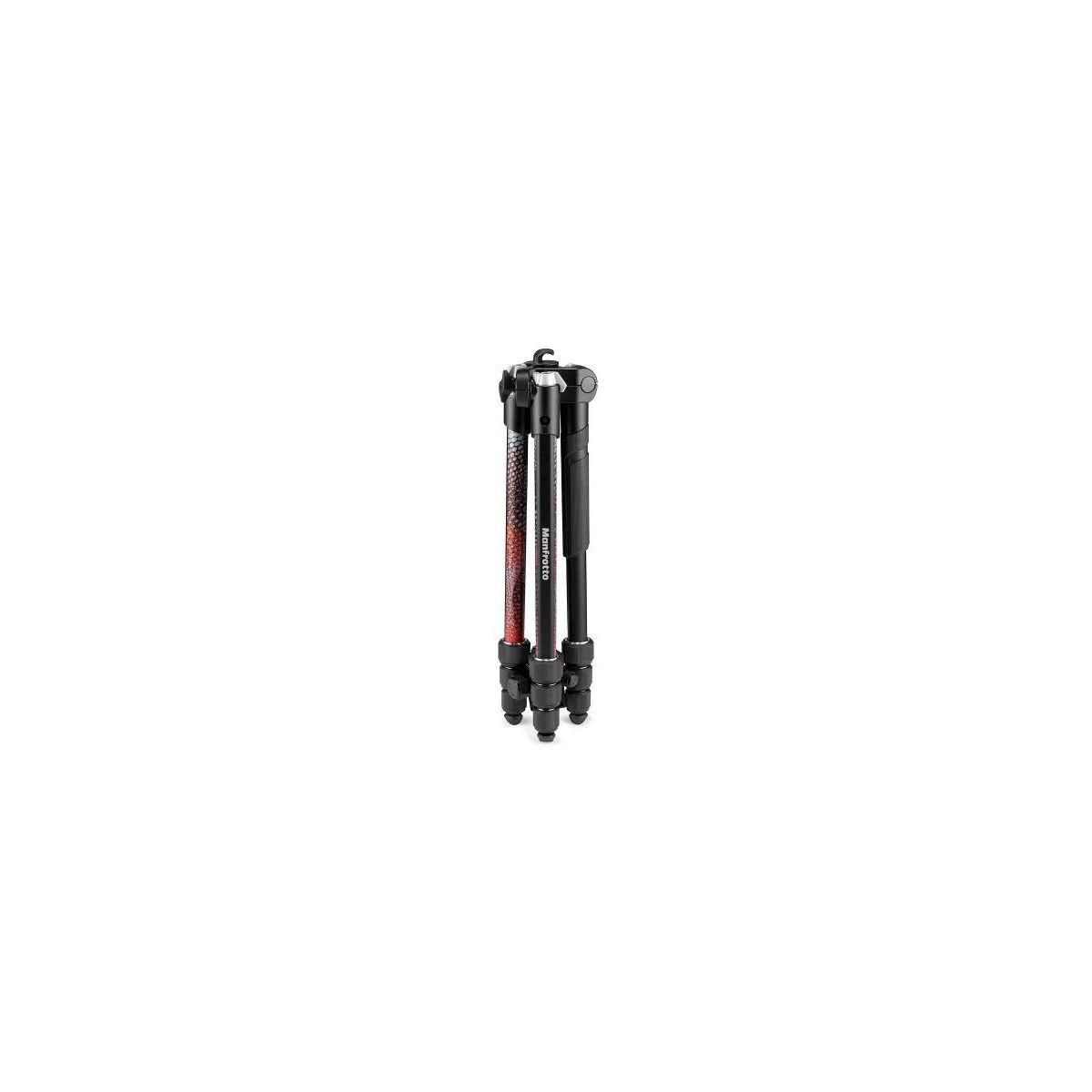 MANFROTTO Trépied Element MII Aluminium Red 4 Sections BH