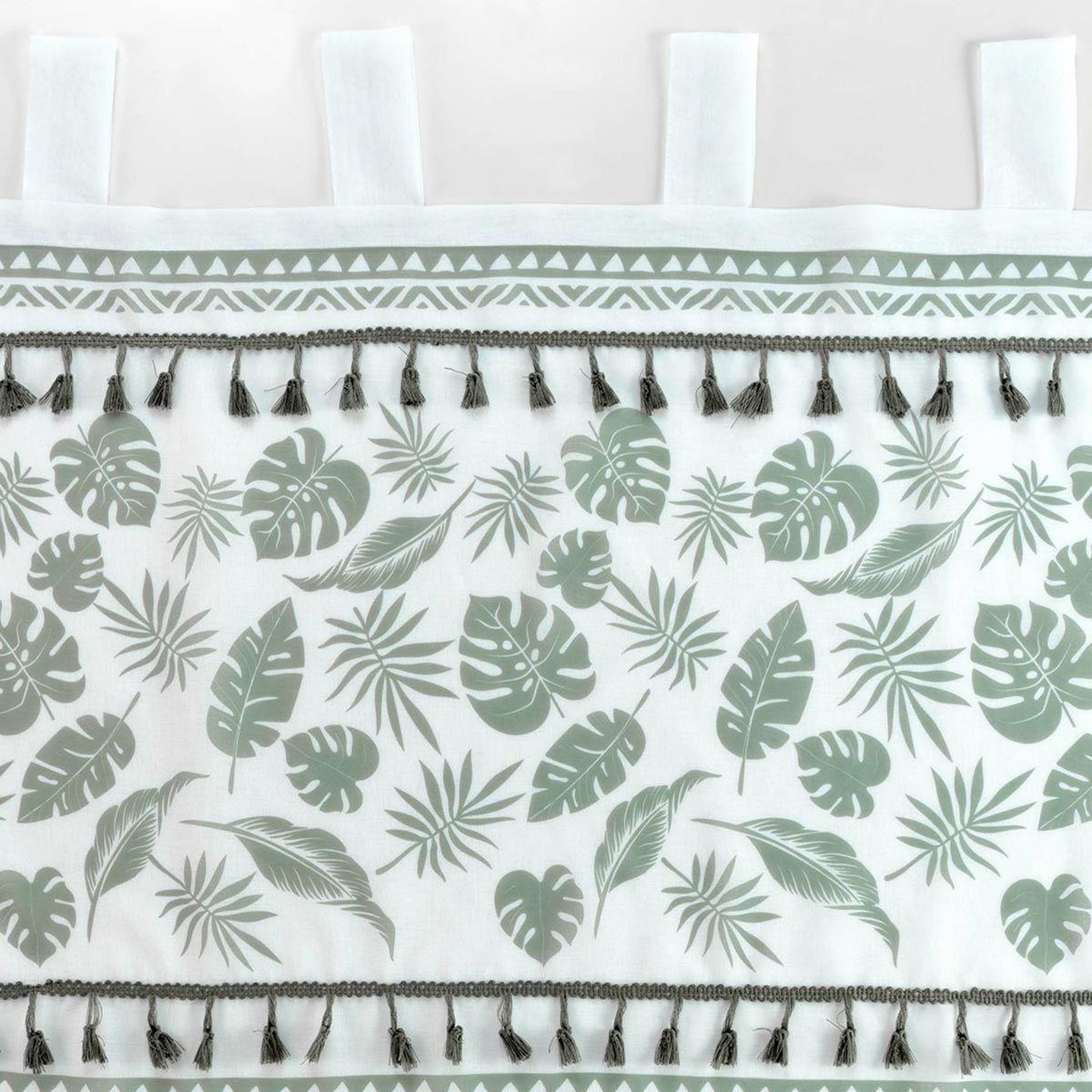 Voir la diapositive 3 : Douceur d'Intérieur Rideau voilage à passants  milagreen  140x280cm blanc