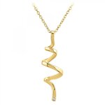 SC BOHEME Collier par SC Bohème orné d'un véritable diamant blanc