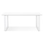 Voir la diapositive 2 : Paris Prix Bureau Design  Ribaila  180cm Blanc