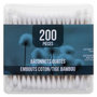 Voir la diapositive 3 : FIVE Lot de 400 Cotons-Tiges  Bambou  7cm Blanc
