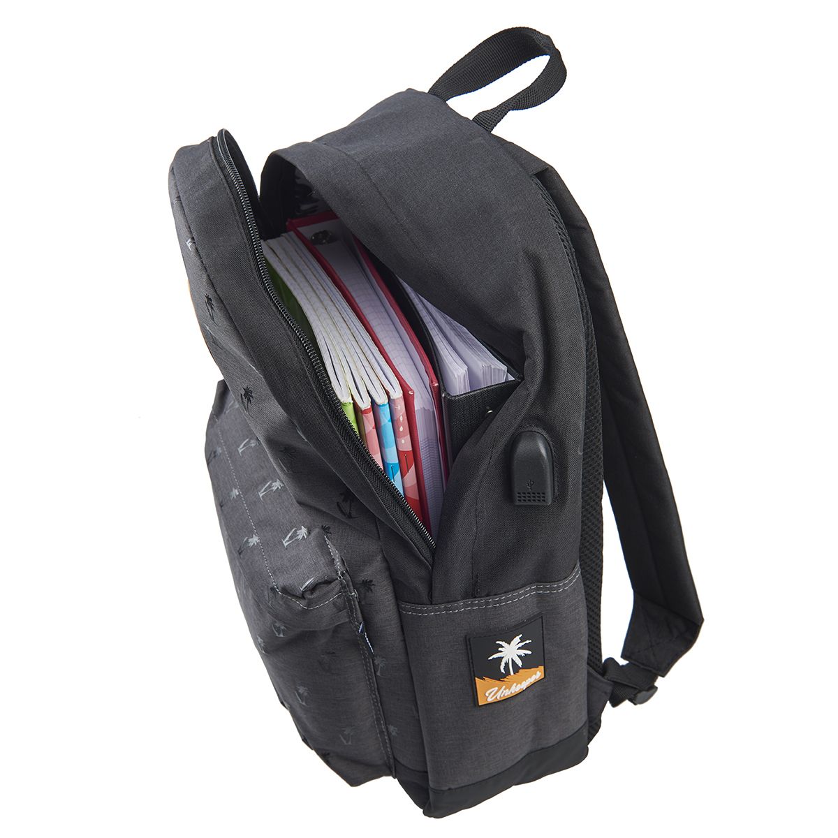 UNKEEPER Sac à dos Sport 1 compartiment noir SURF