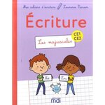FRANCAIS ECRITURE CE1-CE2 MES CAHIERS D'ECRITURE. LES MAJUSCULES, Pierson Laurence