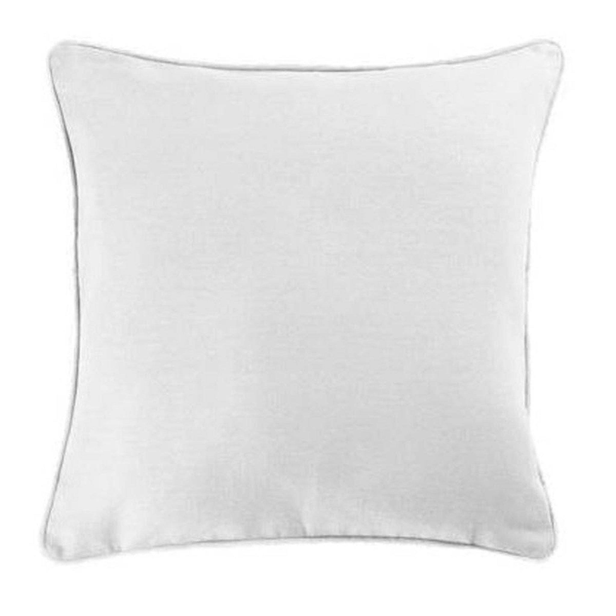 Voir la diapositive 2 : Douceur d'Intérieur Housse de coussin  panama  40x40cm blanc