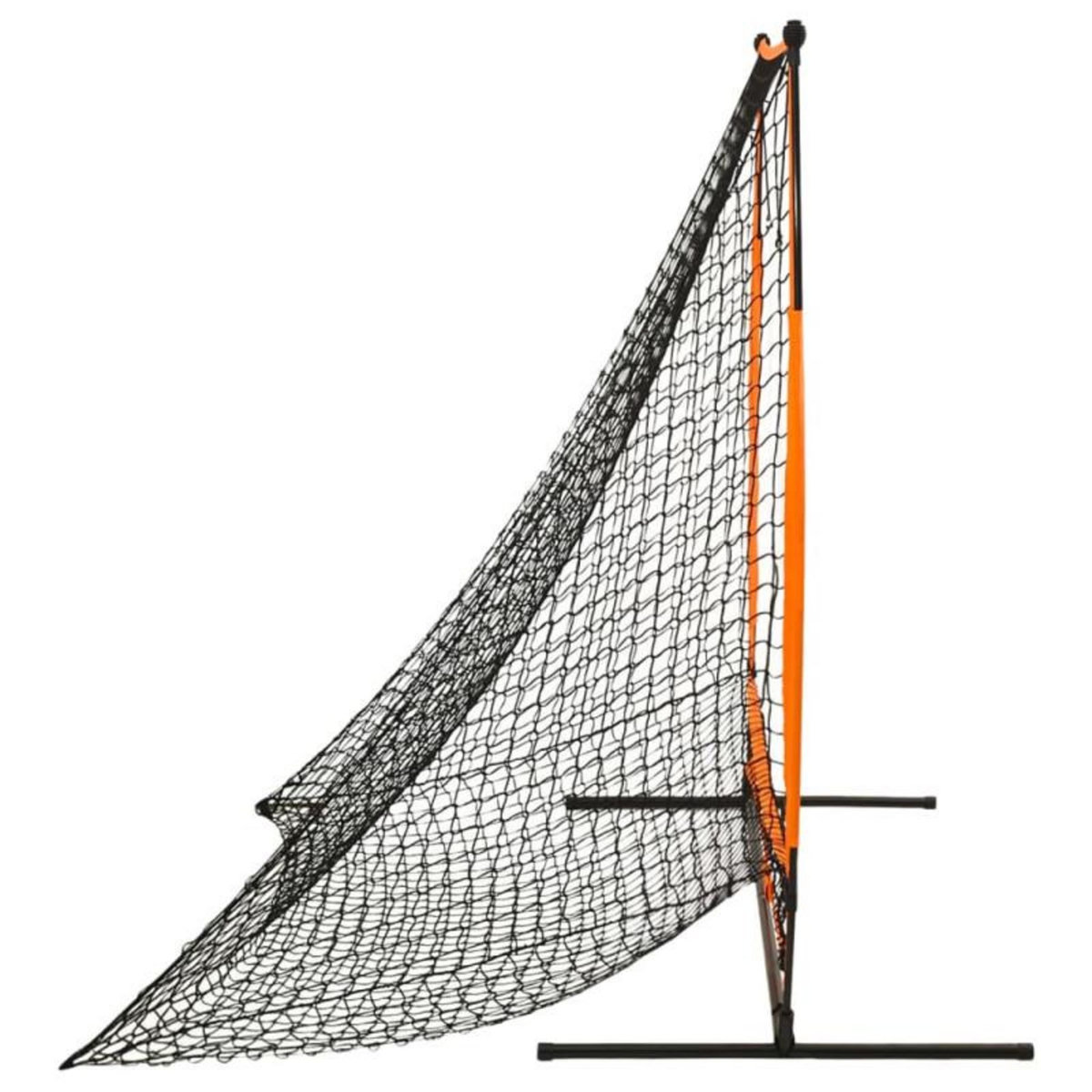 VIDAXL Filet d entraînement baseball multisport Noir 174x76x158,5 cm