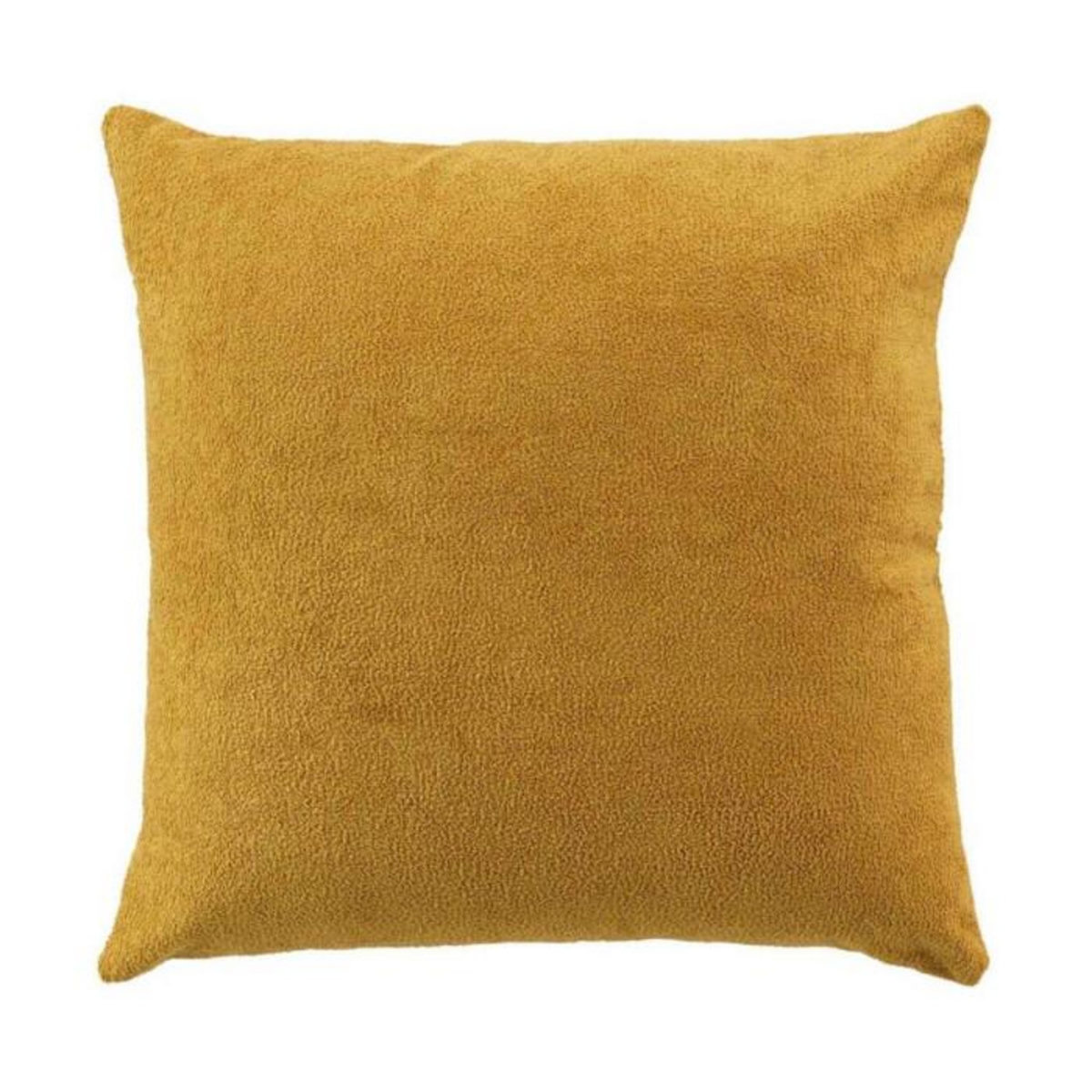 Paris Prix Coussin Déco Bouclette  Tessa  45x45cm Jaune