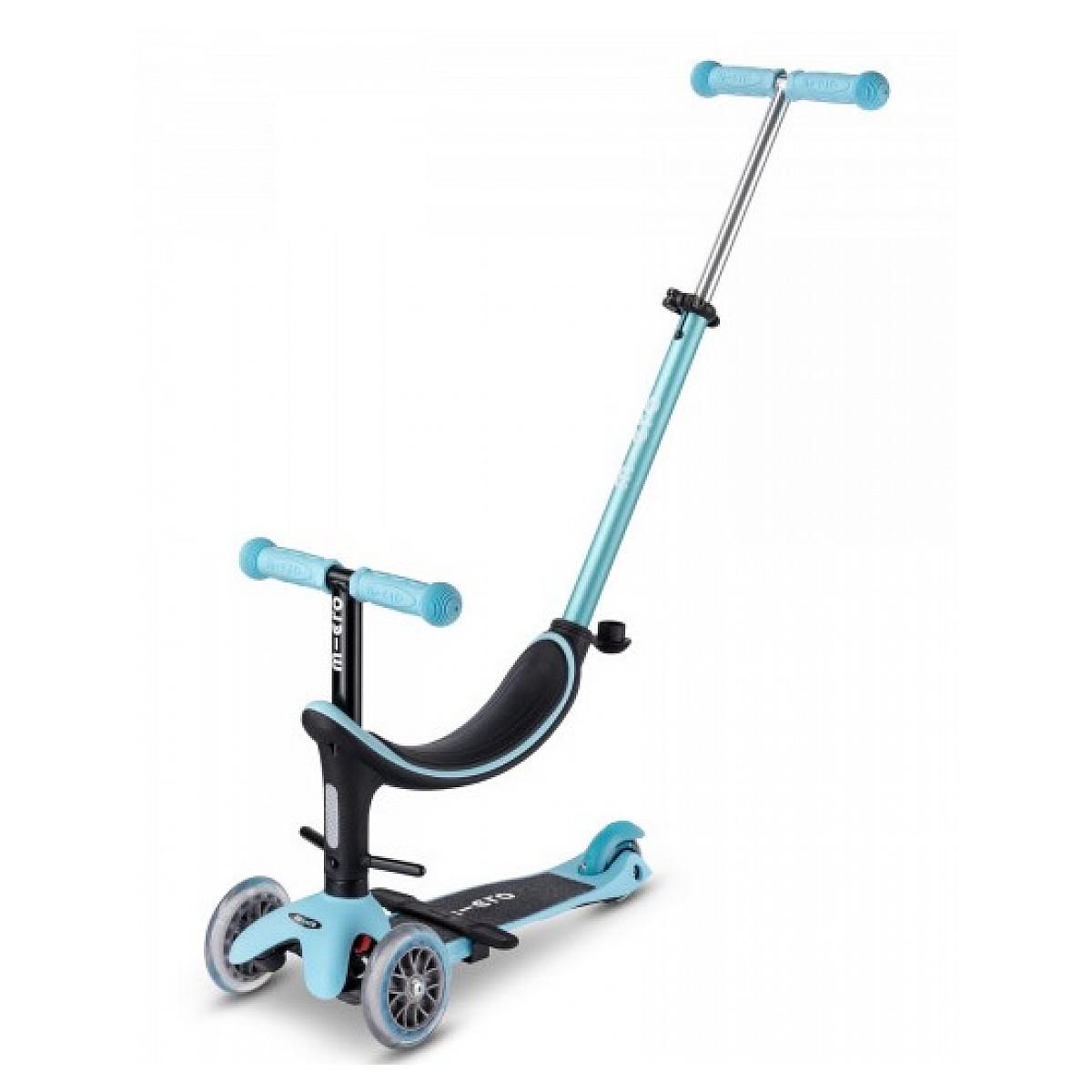 Micro Trottinette  Mini 3en1 Revolution Deluxe - Bleu