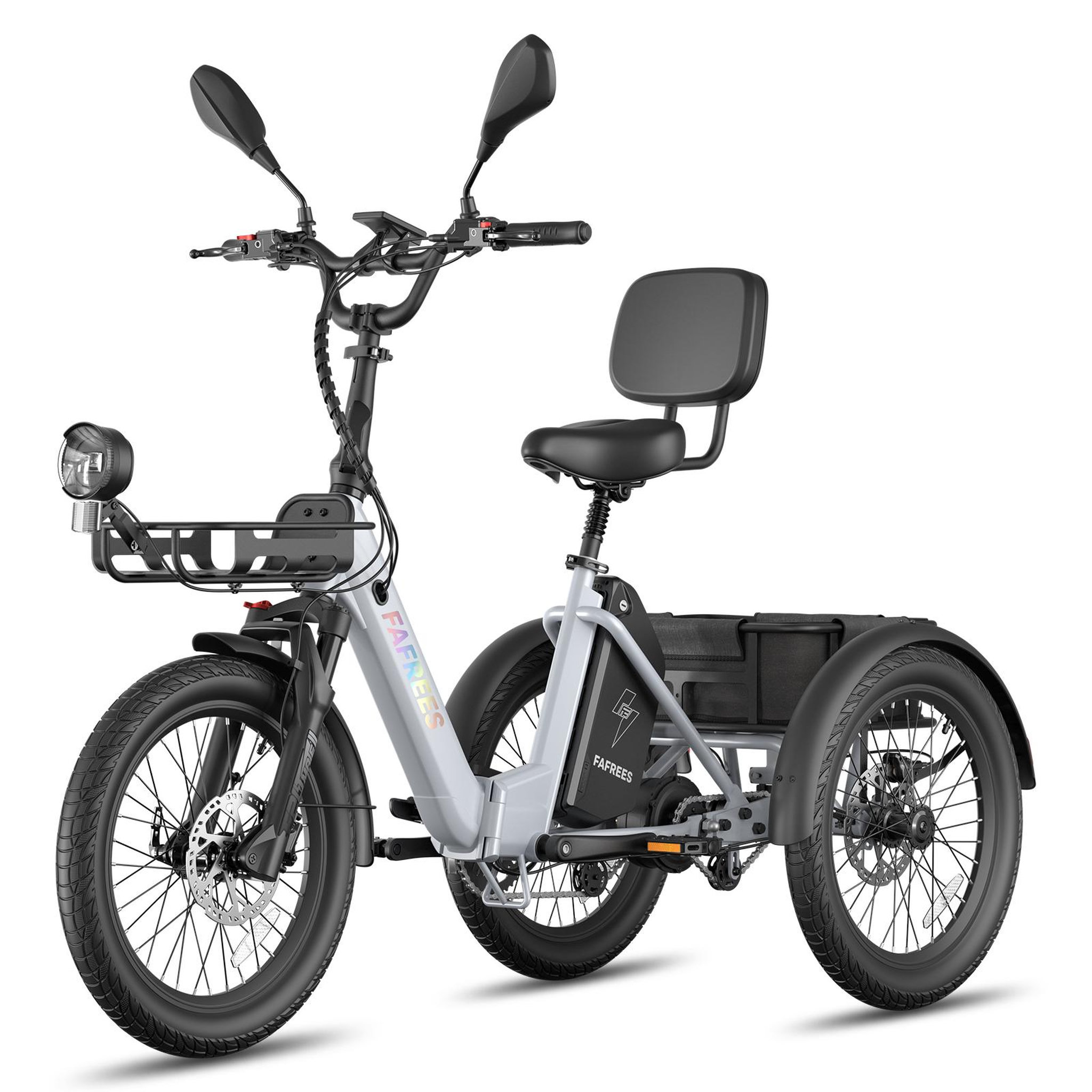 Voir la diapositive 5 : FAFREES Tricycle électrique fafrees f20 mate ii 21 ah