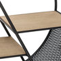 Voir la diapositive 2 : ATMOSPHERA Étagère Ronde Design  Timeo  55cm Noir