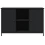 Voir la diapositive 5 : VIDAXL Meuble TV noir 100x35x65 cm bois d'ingenierie