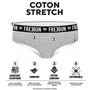Voir la diapositive 2 : FREEGUN Lot de 3 culottes femme en coton Ethnik