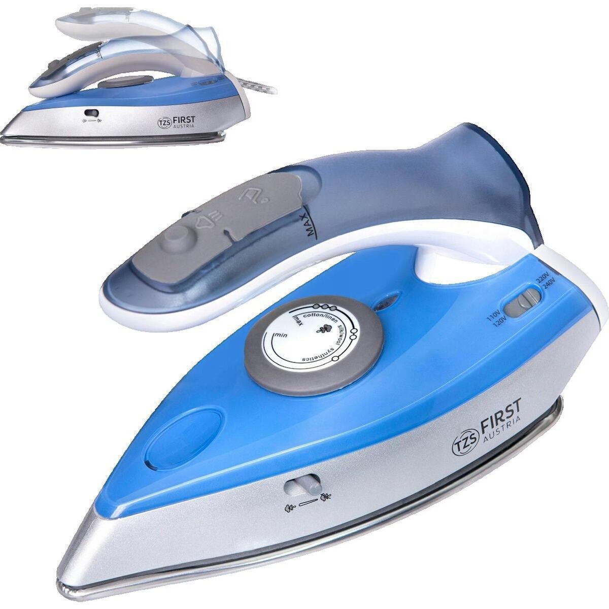 First innov Fer à repasser FIRST 1100W Compact voyage