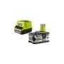 Ryobi Pack RYOBI gonfleur compresseur 18V R18MI-0 - 1 batterie 5.0Ah - 1 chargeur rapide RC18120-150