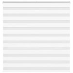 VIDAXL Store zebre blanc 145x150 cm largeur du tissu 140,9cm polyester