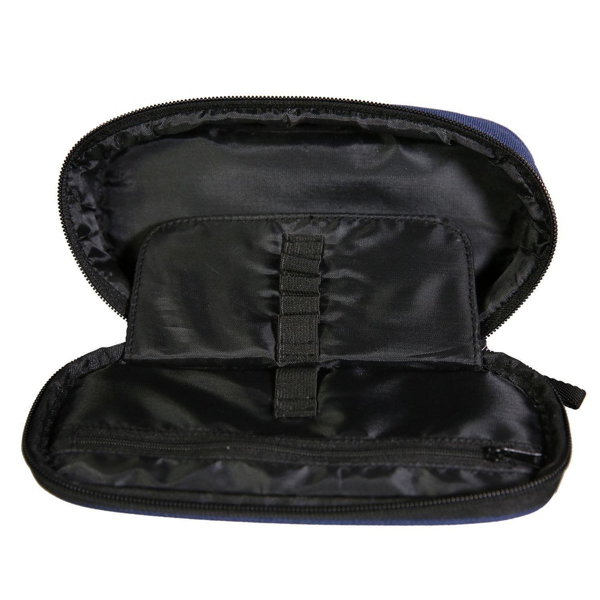 Bagtrotter BAGTROTTER Trousse scolaire ovale Plumier Offshore Bleue