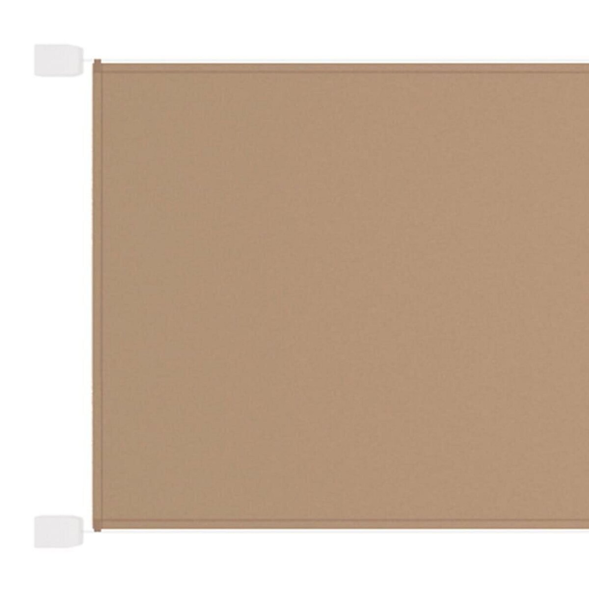 VIDAXL Auvent vertical Taupe 100x1000 cm Tissu oxford