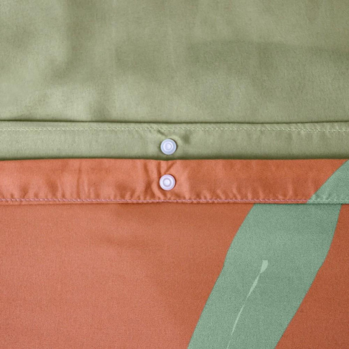 COTE DECO Housse de couette enfant 140x200 + 1 taie Lion avec oreilles