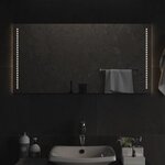 VIDAXL Miroir de salle de bain a LED 50x100 cm