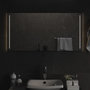 Voir la diapositive 1 : VIDAXL Miroir de salle de bain a LED 50x100 cm