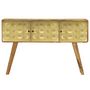 Voir la diapositive 3 : VIDAXL Buffet Bois de manguier massif 120x30x80 cm