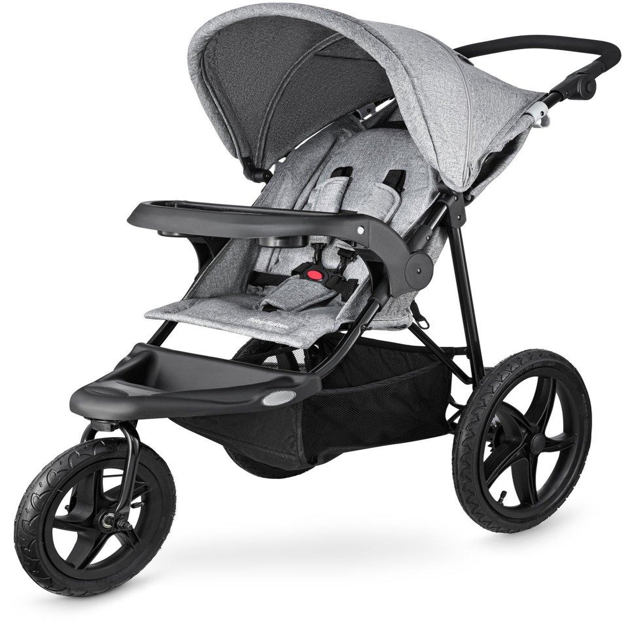 MOBY SYSTEM Poussette 3 roues Moby-System MOUNTAIN tout-terrain pliable avec roues gonflables