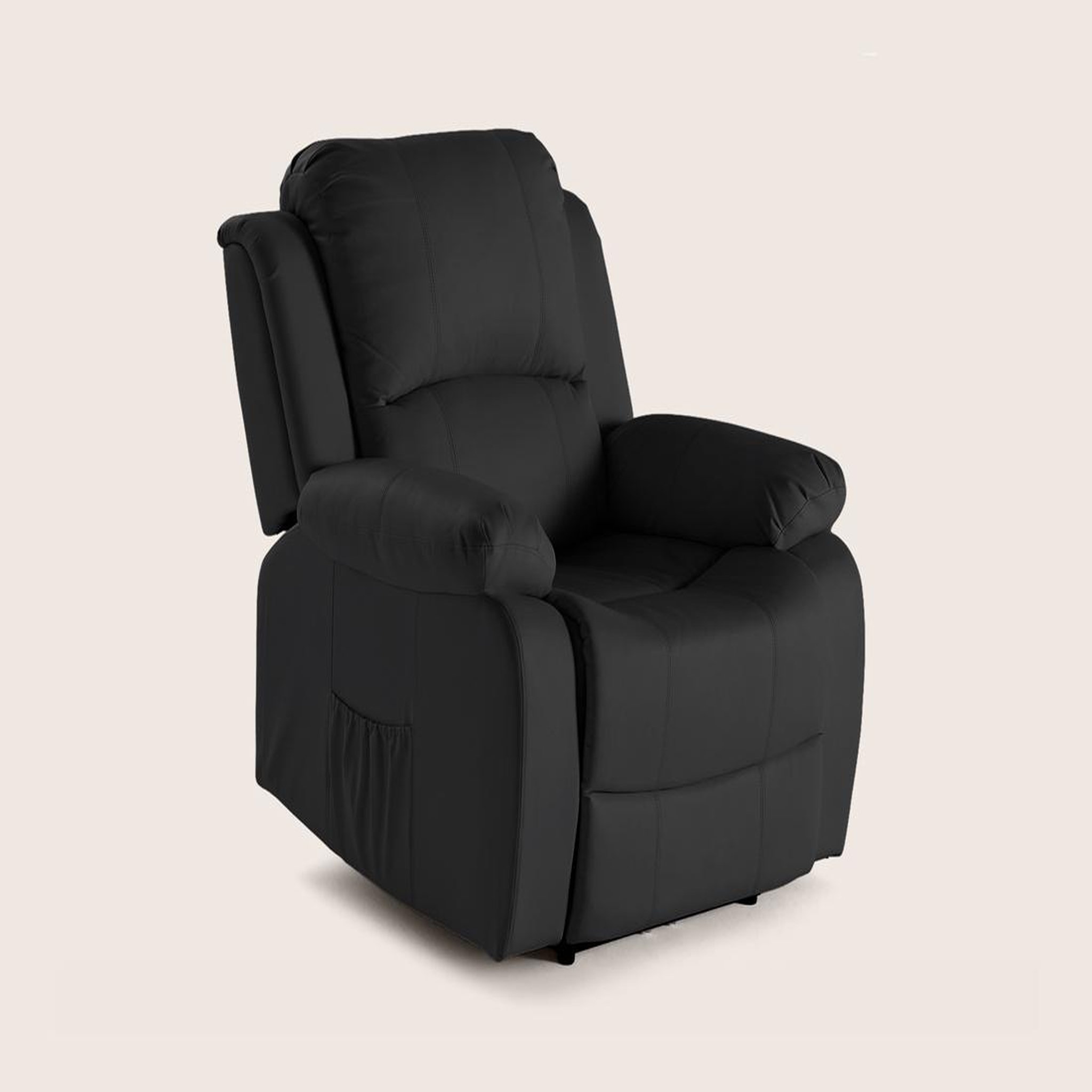 Voir la diapositive 4 : BEST MOBILIER Armand - fauteuil relax électrique en simili