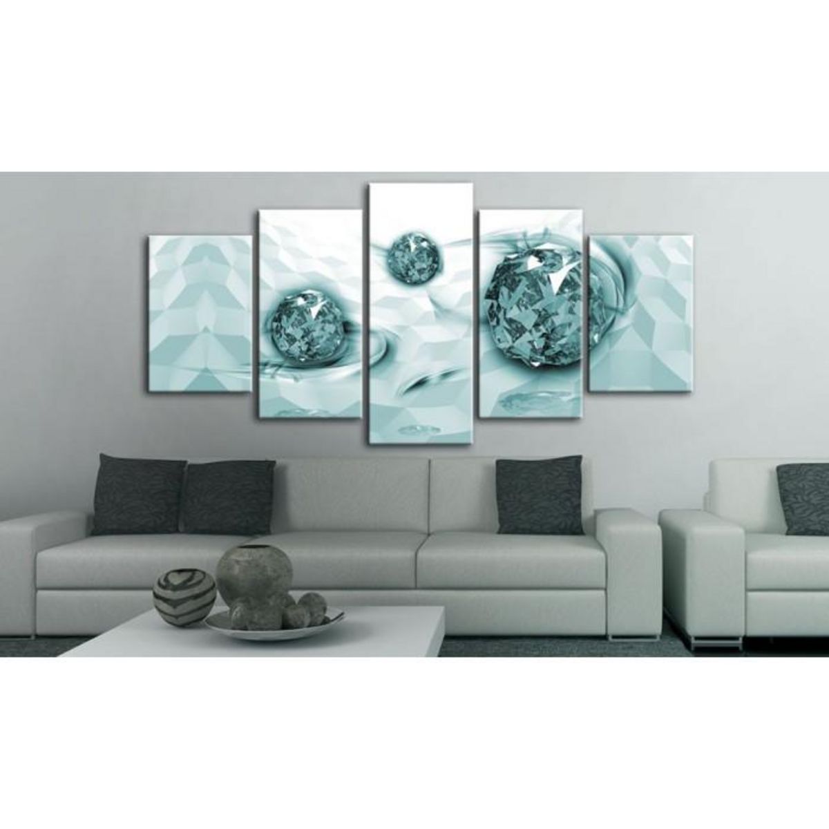 Paris Prix Tableau Imprimé  Embedded in Turquoise