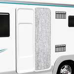 VIDAXL Moustiquaire Gris clair et gris fonce 56x185 cm Chenille